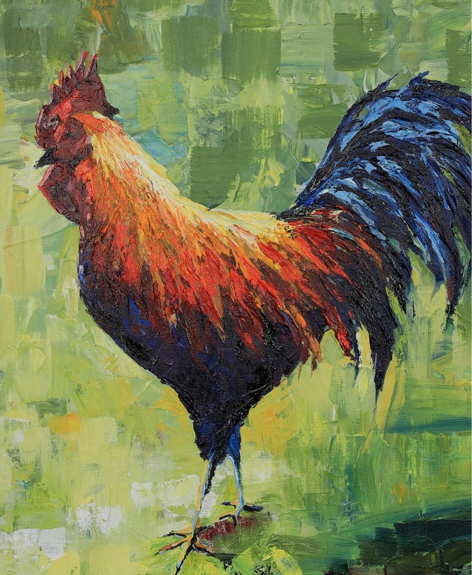 Rainbow Rooster